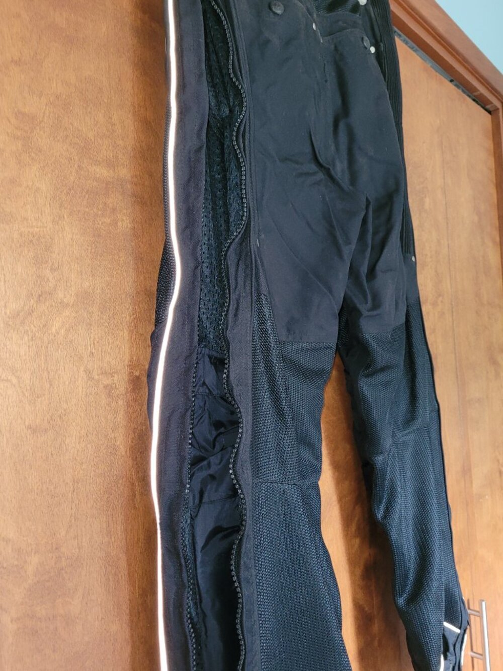 Olympia Women's Motorcycle pants with removeable liner pants. Size 8 - Picture 6 of 16